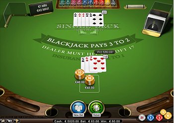 blackjack en ligne